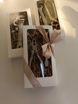 Шоколадные инструменты в ассортименте