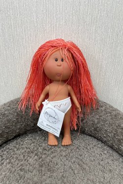 УЦЕНКА10 Кукла Nines виниловая 23см Little Mia Latina без одежды (3199WL8)