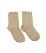 Носки 2 пары TH WOMEN SOCK 2P CF2Y Tommy Hilfiger - бежевый(701227563)