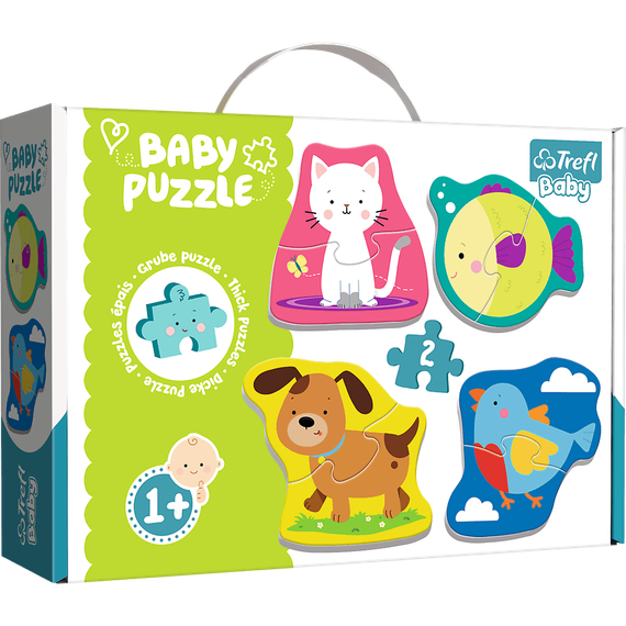 Puzzle &quot;Baby Classic&quot; - Animals / Trefl Baby