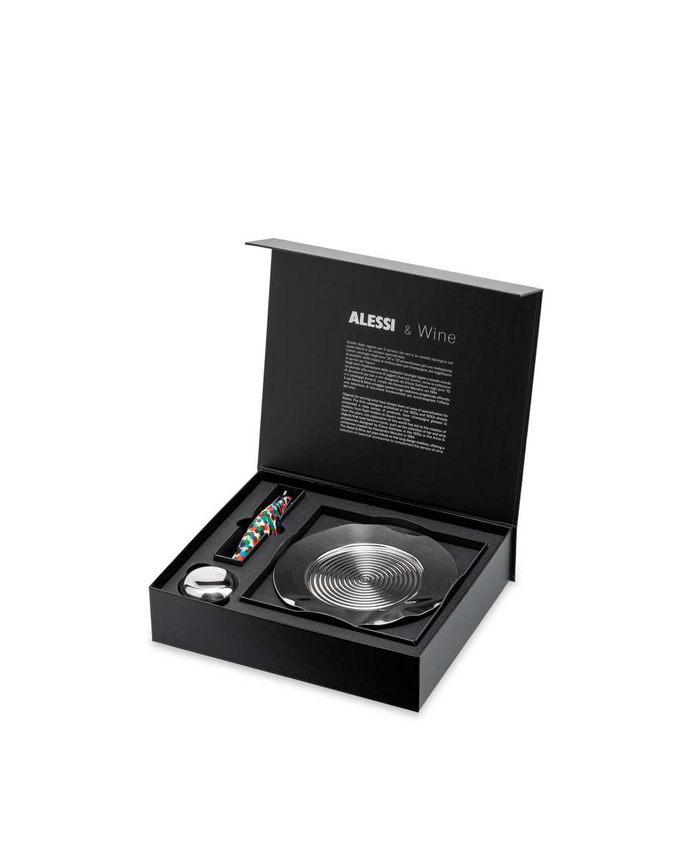 Подарочный набор Alessi & Wine, 3 предмета