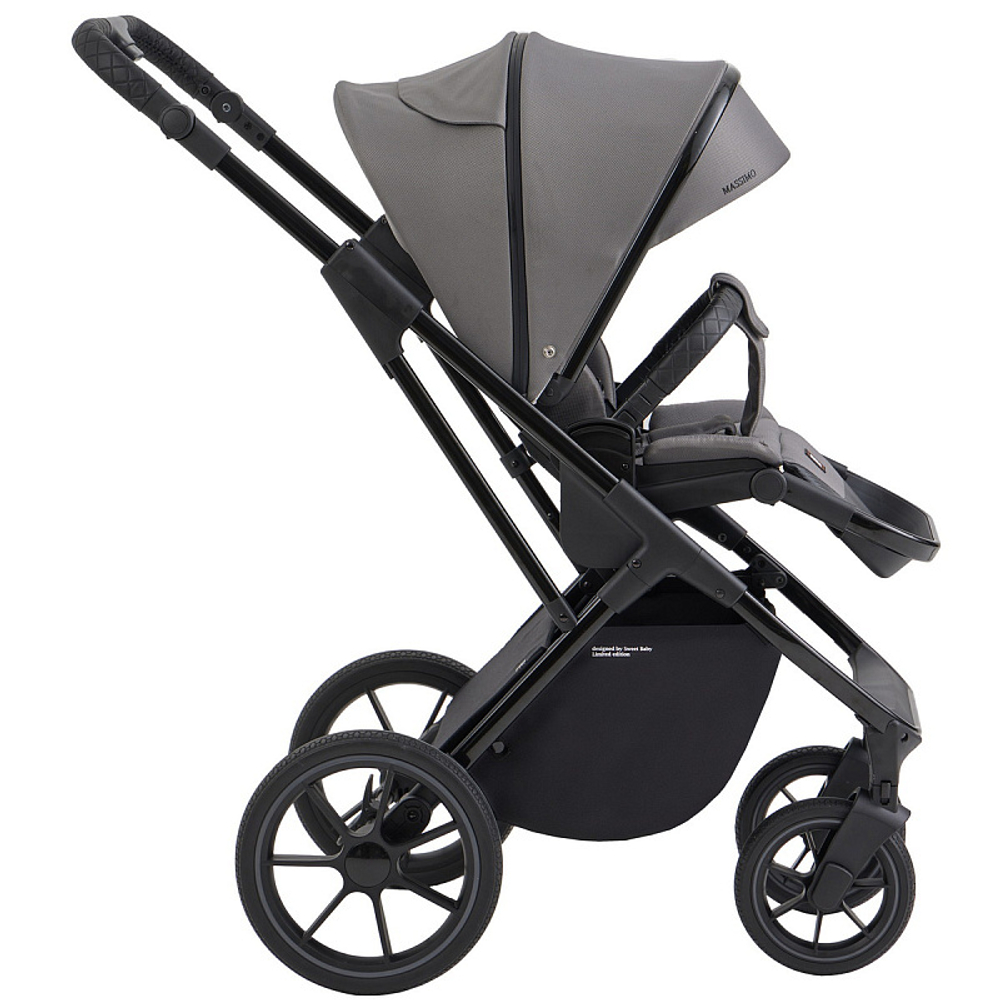 Детская коляска Sweet Baby Massimo SBL 3 в 1 Grey