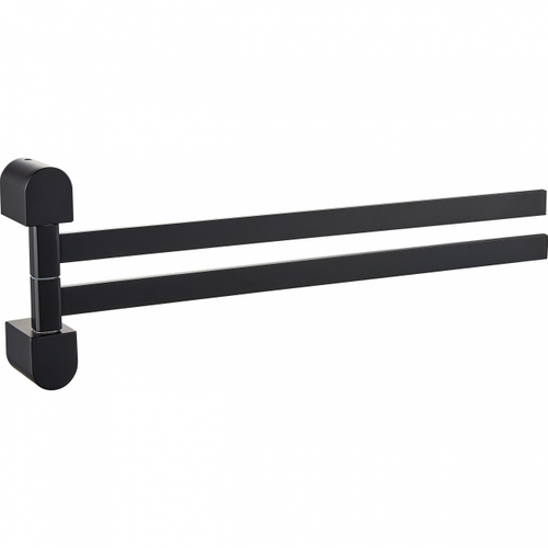 Полотенцедержатель поворотный WONZON & WOGHAND CARBON, Черный (WW-7731)