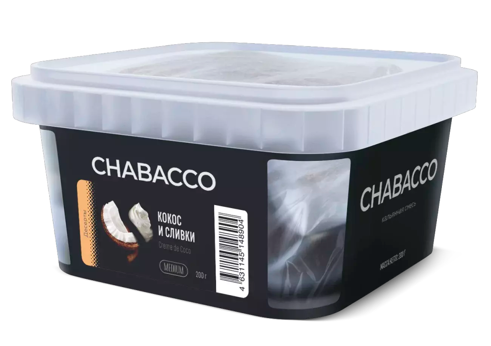 Chabacco Medium - Creme De Coco (200g)