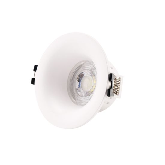 ST905.508.01_3 Светильник встраиваемый со сменным модулем ST-Luce белый/прозрачный LED 1*5.5W 4000K Встраиваемые светильники