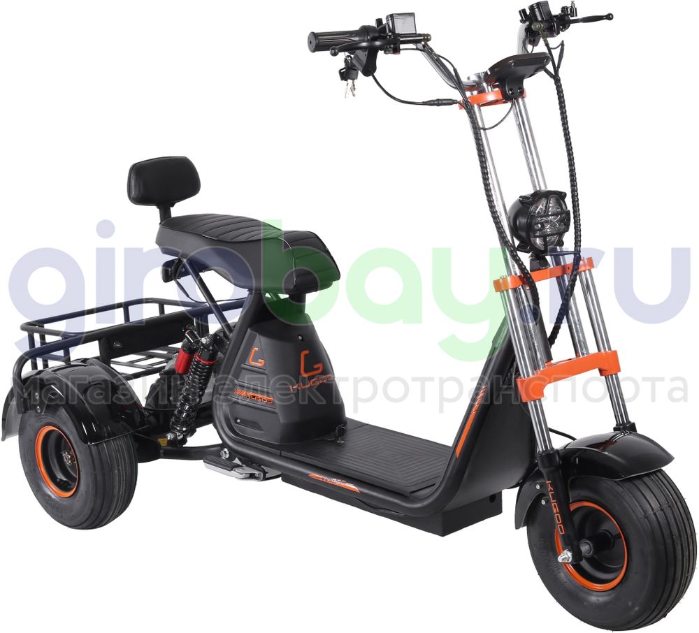 Электроскутер KUGOO C4 1200W (48V/21Ah) фото №5