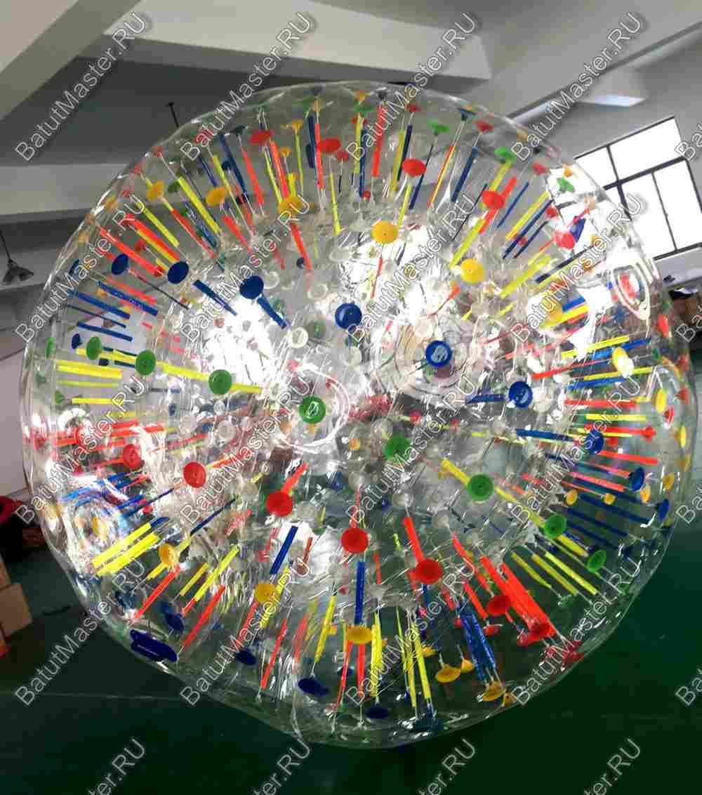 Всесезонный Зорб без сидений,ТПУ, 2,5 м