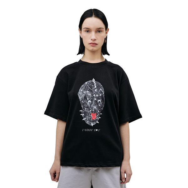 Футболка Гав черная - фото 4