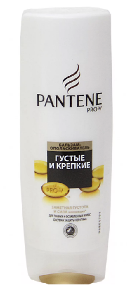 Pantene Бальзам для волос Густые и крепкие, 360 мл