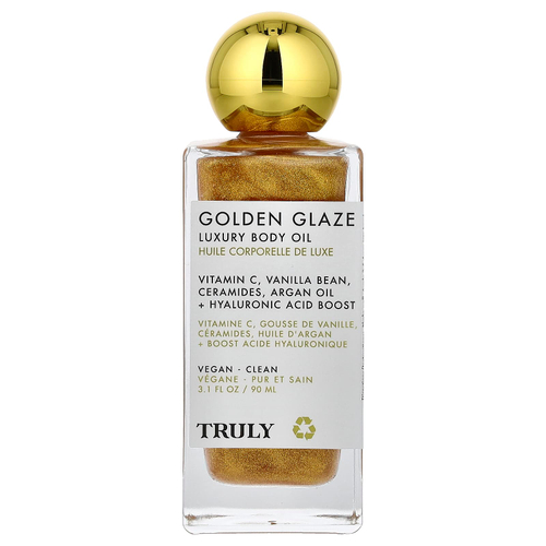 Truly Beauty, Golden Glaze, роскошное масло для тела, 90 мл (3,1 жидк. унции)