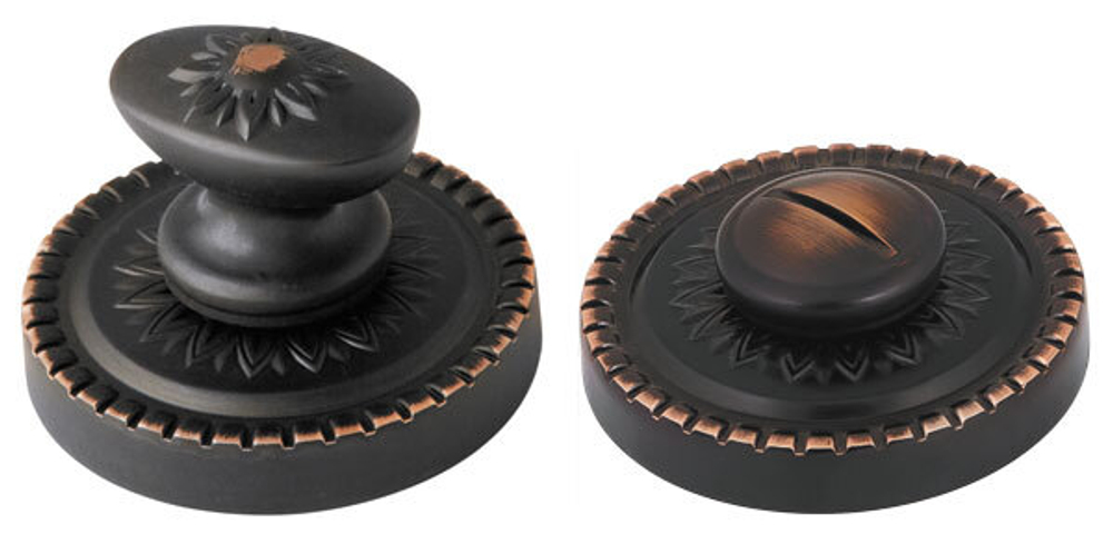 Ручка поворотная BK6.R.CL55 (BK6/CL) ABL-18 темная медь