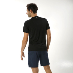 Мужское теннисное поло adidas Club 3 Stripes T-Shirt Men - Black, White