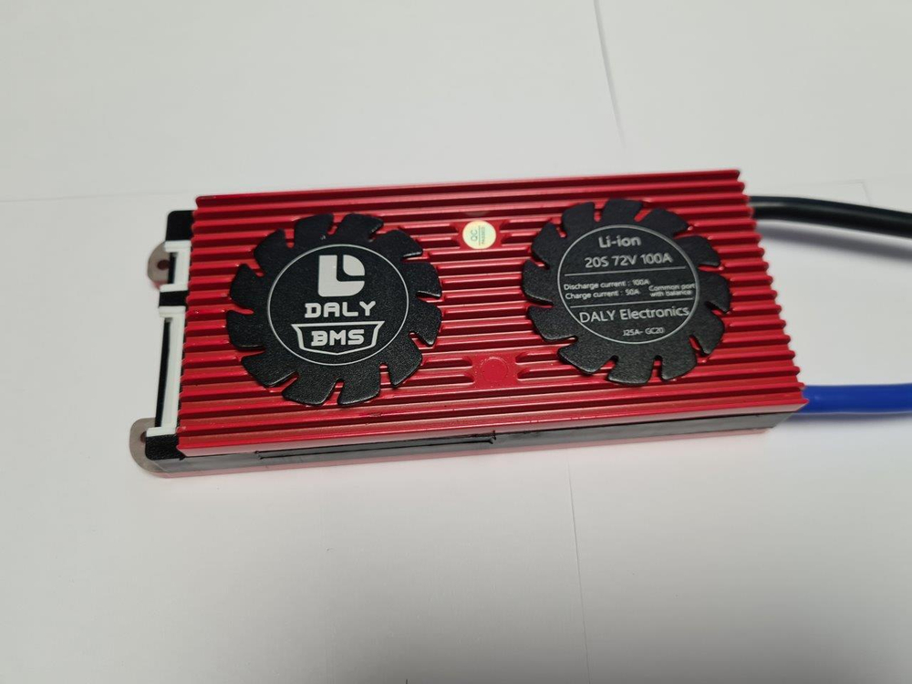 Плата контроля BMS Li-ion 20S 72V 100A
