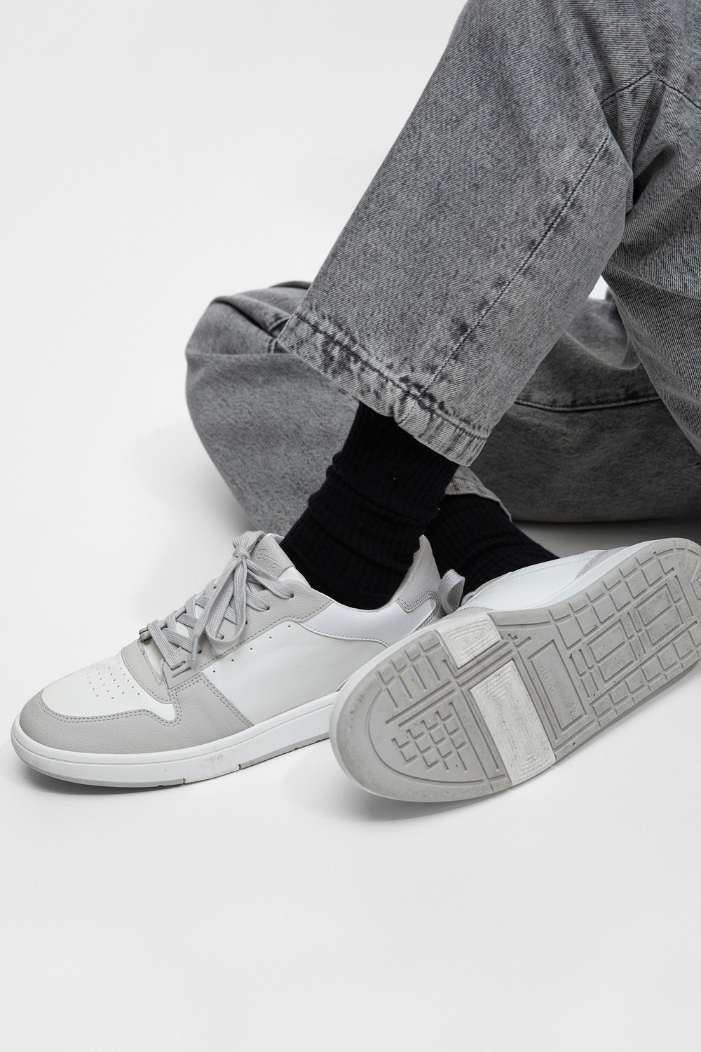 PULL&BEAR Набор из 3 пар носков, черный