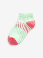 Носки хлопковые для девочки Next A43-313, 5 шт., Красный, Розовый, Салатовый