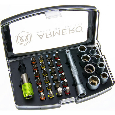 Набор бит ARMERO из 34 шт   А440/034