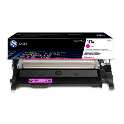 Оригинальный лазерный картридж HP 117A, пурпурный, W2073A