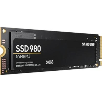 Жесткий диск SSD M.2 500Gb Samsung 980, 3100/2600MBs, 470000 IOPS, 3D TLC V-NAND, PCI-E3.0x4 (MZ-V8V500BW)