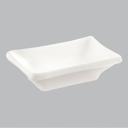 Соусник 20 мл 7,2*4,8 см h1,8 см белый фарфор P.L. Proff Cuisine [6]