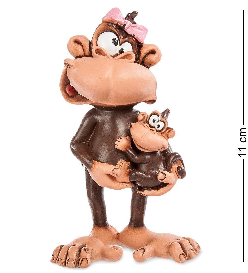 RV-472 Фигурка Обезьяна «Счастье быть мамой» (W.Stratford)