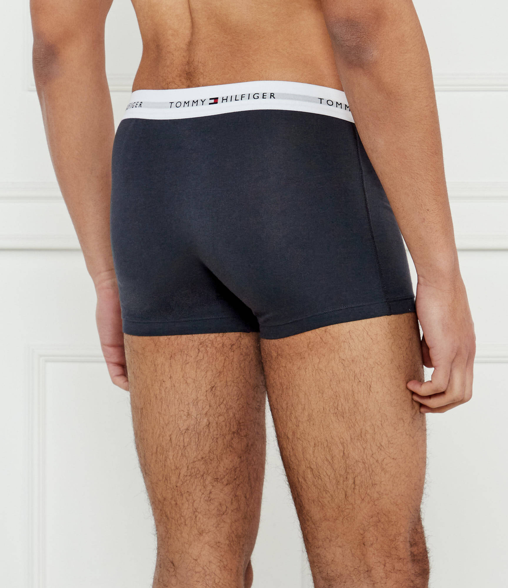 Трусики-боксеры 3шт. Tommy Hilfiger - темно-синий(UM0UM02768)
