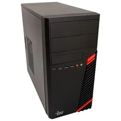 Компьютер IRU Office 510H5SM MT, i3 10105, 16Гб, SSD 256 Гб, UHDG 630 , FDos, чёрный