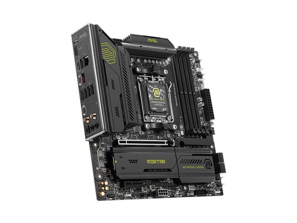 Материнская плата MSI MAG Mortar Wifi, Socket AM5, AMD B850, mATX, RTL