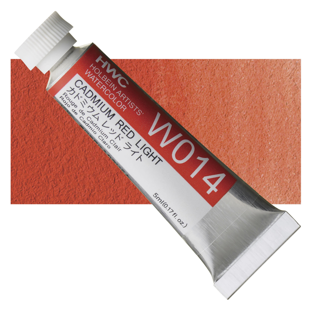 Акварель Holbein 5 мл. 014 [E] Cadmium Red Light
