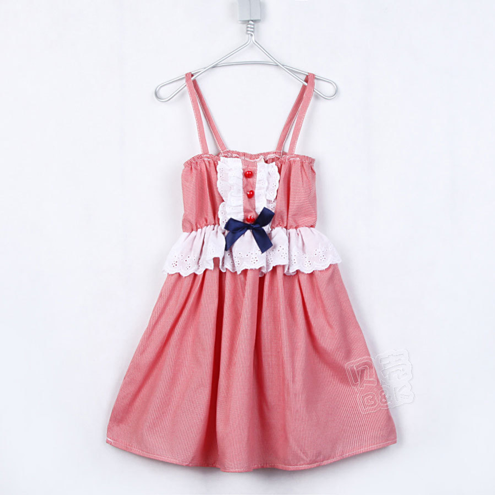 Сарафан детский с рюшами и оборкой из шитья