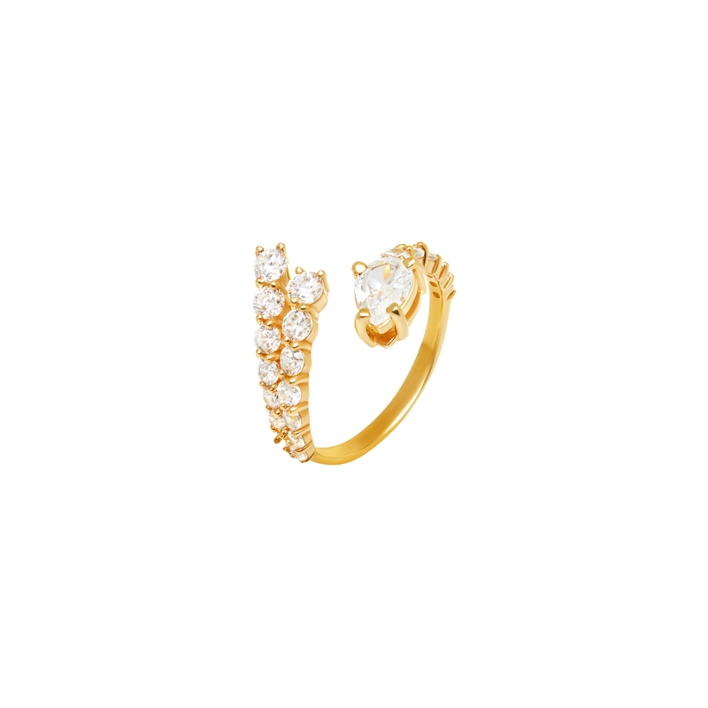 Кольцо Двойное Объятие