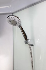 Душевая кабина Niagara Classic 330844QP 100x80 стекло матовое/профиль серебро