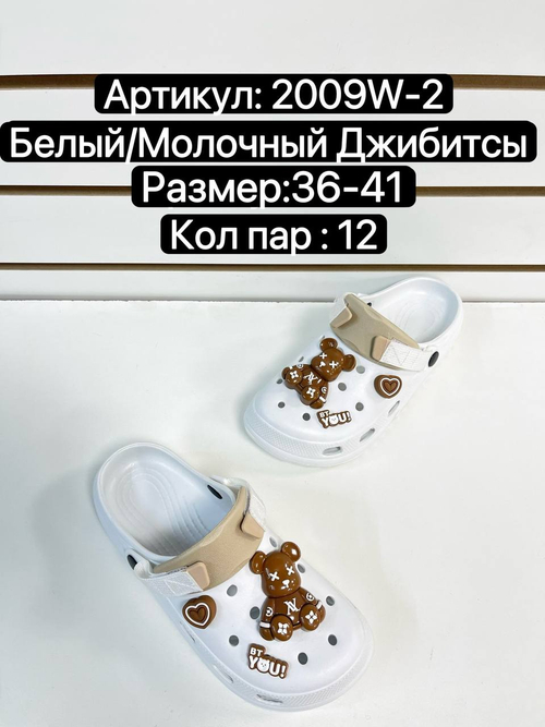 Сабо по 12 пар (36-41)р. 2009W-2-3