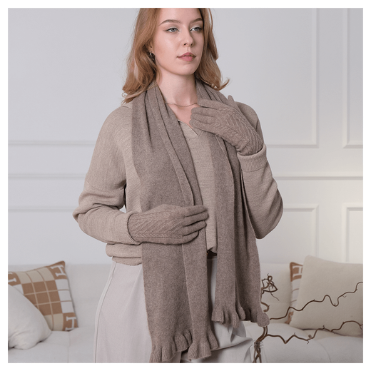 Шарф из кашемира «Волшебное прикосновение»