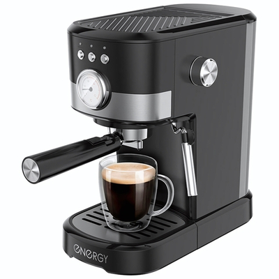 Кофеварка Energy EN-256R, резервуар 1,2л, 1100Вт