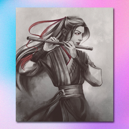 Арт принт / igyx_art / Wei Wuxian #1