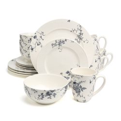 СТОЛОВЫЙ НАБОР LEFARD "BLUE GARDEN" НА 4 ПЕР. 16 ПР