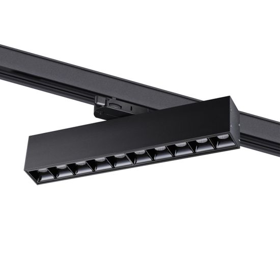 358861 PORT NT22 308 черный Светильник трехфазный трековый светодиодный IP20 LED 4000K 16W 220V ITER