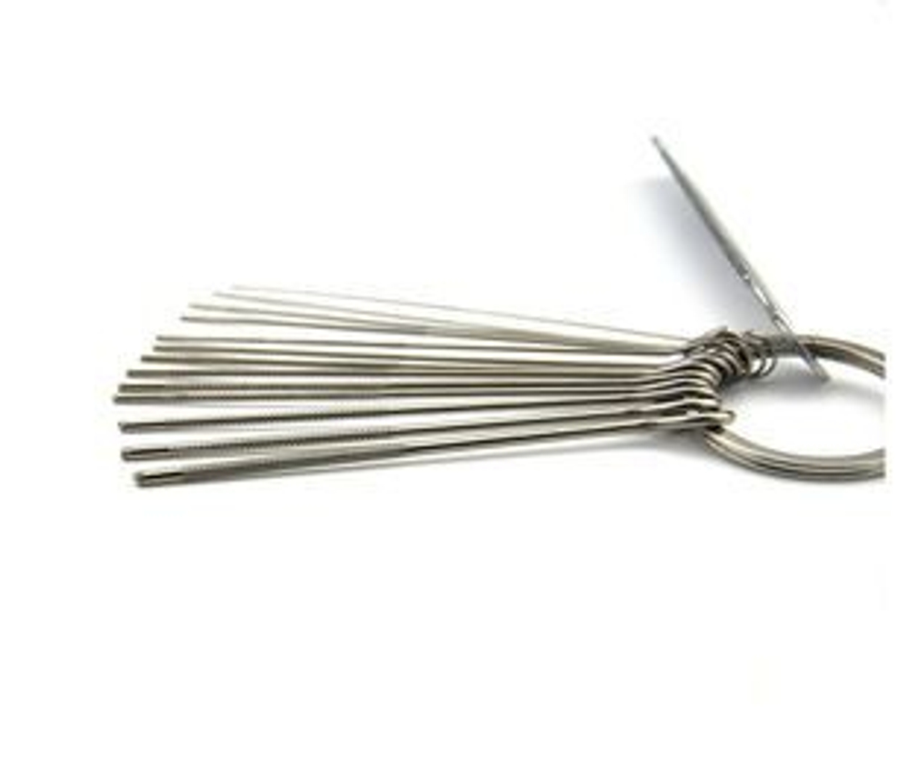 Набор надфилей для порожка струнных инструментов