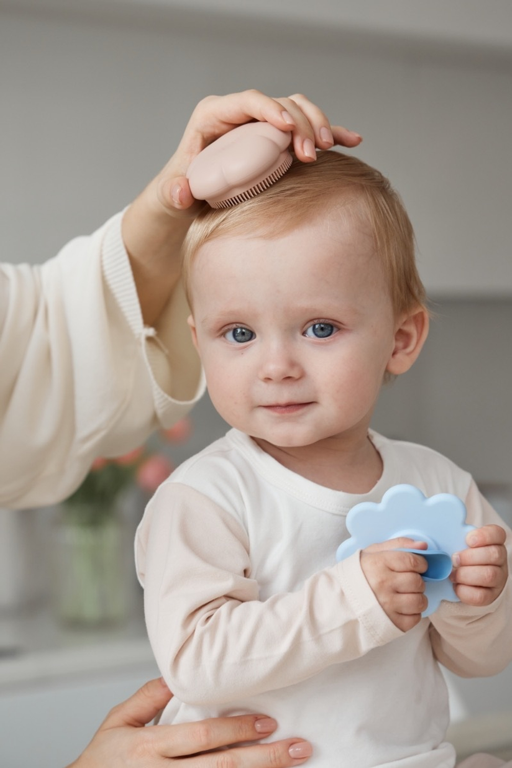 Мочалка для мытья головы и тела, Лён