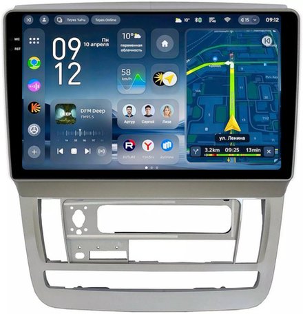 Магнитола для Toyota Alphard H10 2002-2005 - Teyes CC4-PRO монитор 9.5" 2K QLED на Android 13, Snapdragon 778G, AI, CarPlay, DSP, 4G SIM-слот