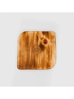 Деревянная менажница для подачи блюд из кедра