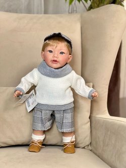 Кукла Nines 45см Guille мягконабивная в пакете (N4820K1)