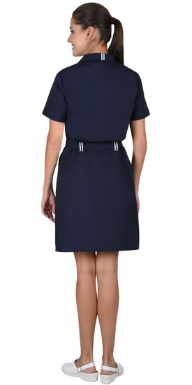 Халат женский "Сириус-Виктория" (т.синий)