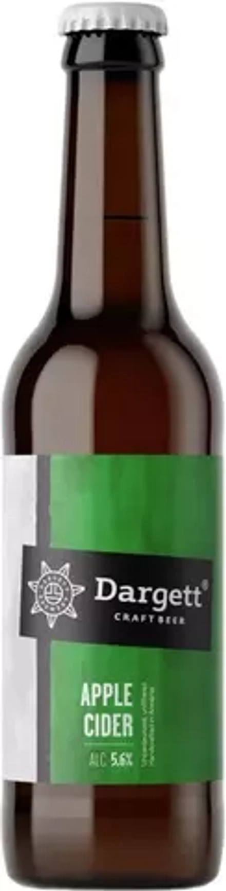 Сидр Даргетт Яблочный / Dargett Apple Cider 0.33л - 24шт