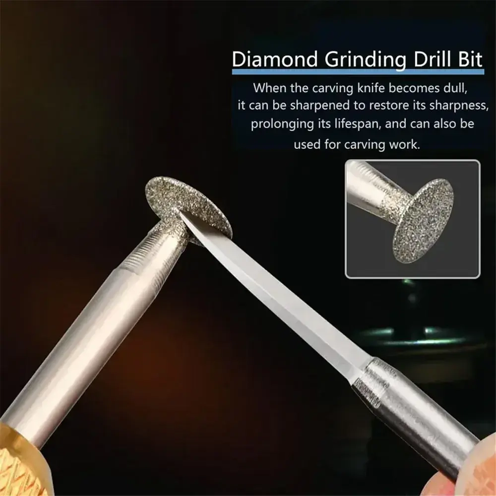 Набор сверл для гравировки для вращающегося инструмента 6 шт Гравировальные сверла 3 мм