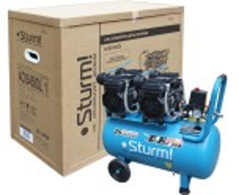 Компрессор поршневой безмасляный Sturm AC93450OL