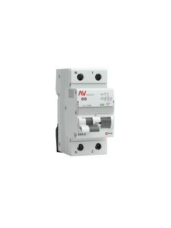 Дифференциальный автомат EKF DVA-6 1P+N 13А 30мА 6кА AVERES