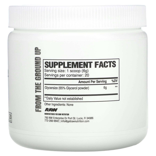 Raw Nutrition, Pump 2, добавка без добавок, 120 г (4,23 унции)