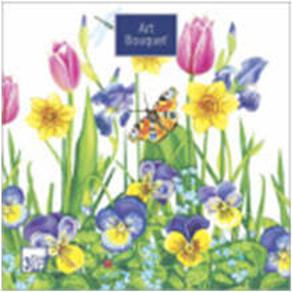 ЦВЕТОЧНАЯ СКАЗКА  Салфетки 20л Bouquet Original Салфетки 3-х слойные *12