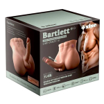 Реалистичный мужской полу-торс 26x24x15см с вибродилдо Xise SHEQU Bartlett Male Thrusting and Vibrating Torso